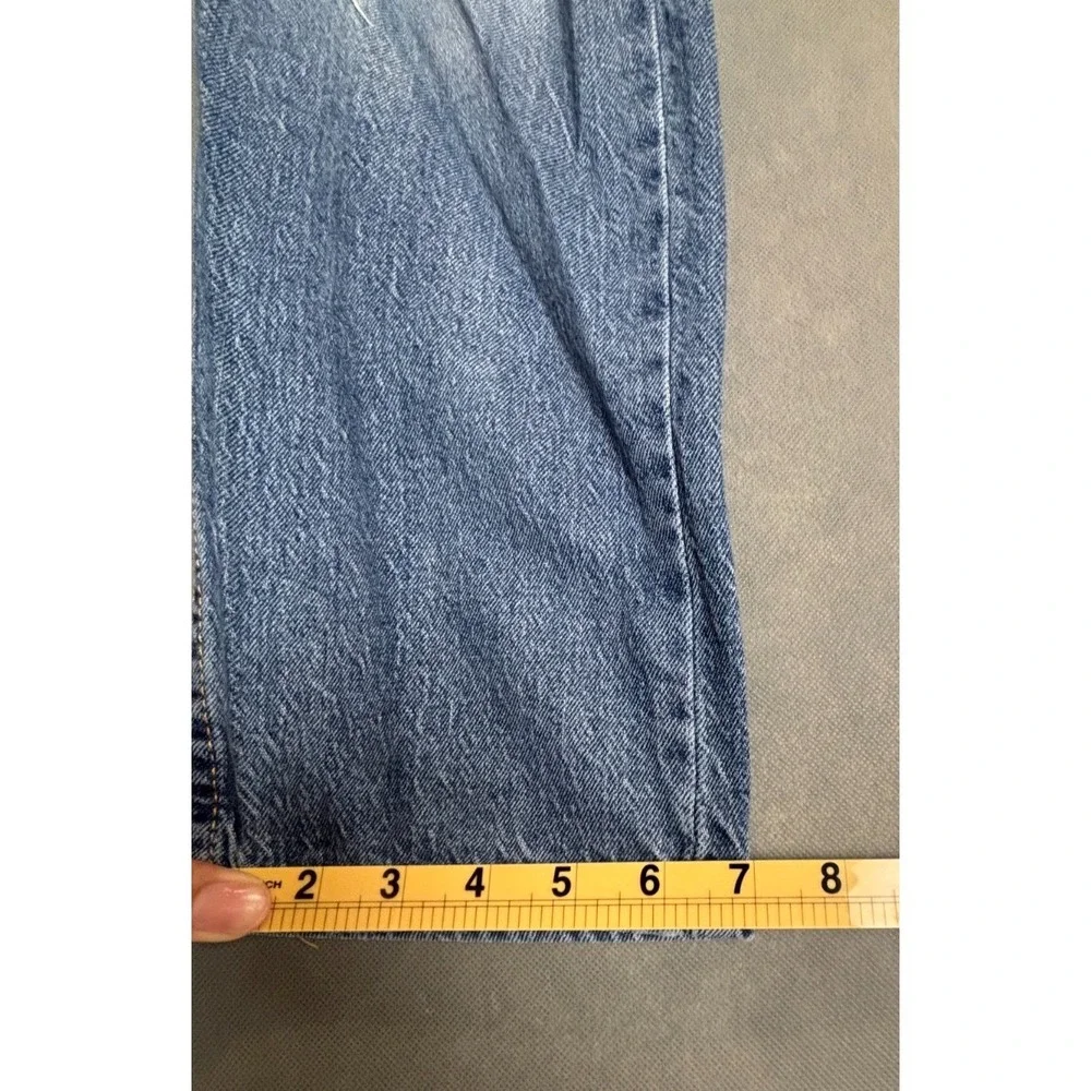 Levi's  502 Jeans Men 34x30 Medium Blue Stretch‎  5-Pockets Zip Fly Outdoor